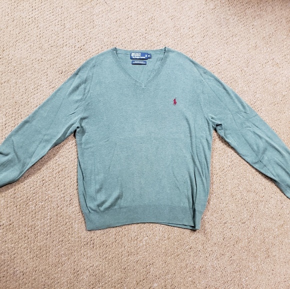 Polo Ralph Lauren Pima Cotton Sweater Medium - Picture 2 of 3